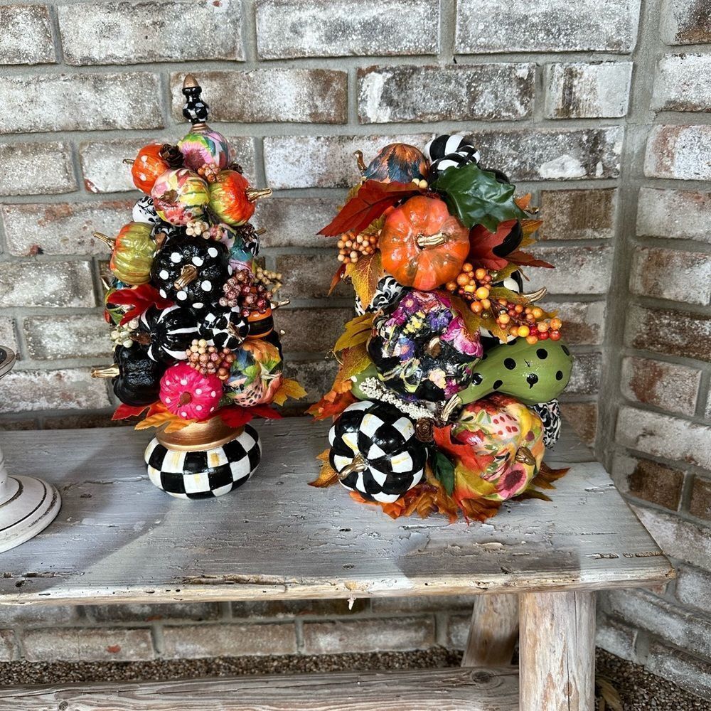 Whimsical Handcrafted Pumpkin Tree - Picture 5 of 5
